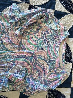 Lilly Pulitzer Girls Multicolor Pastel Print Dress